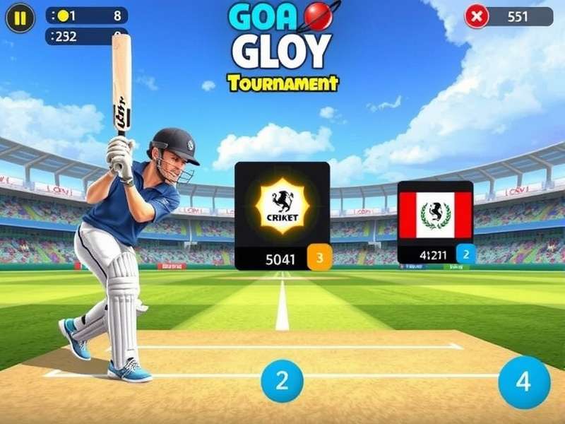 Goa Cricket Glory Showdown gameplay screenshot